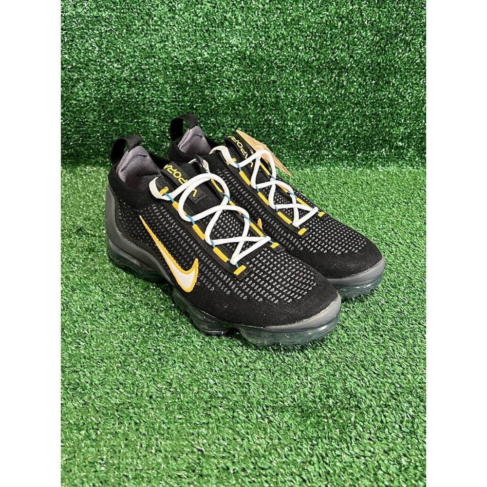 Nike Air Vapormax 2021 FK Black University Gold White [DH4086-001] - Picture 5 of 9